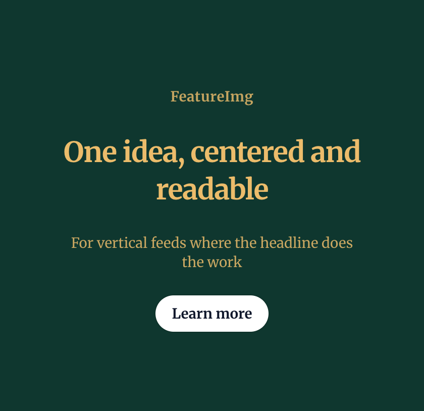 Center Text Cover preview